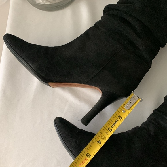 MANOLO BLAHNIk Slouchy Suede Leather Boots - Picture 11 of 15